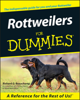 Rottweilers for Dummies 0764552716 Book Cover