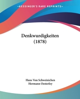 Denkwurdigkeiten 1165349159 Book Cover