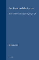 Der Erste Und Der Letzte: Eine Untersuchung Von Jes 40-48 (Vetus Testamentum , Suppl. 31) 9004061991 Book Cover