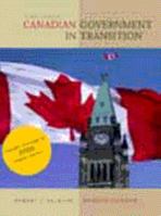 Canadian Government in Transition Cdn 0132452049 Book Cover