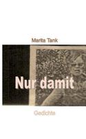 Nur damit: Gedichte 374487219X Book Cover