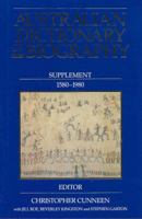 Australian Dictionary of Biography: Supplement, 1580 - 1980: Supplement, 1580 - 1980 0522852149 Book Cover