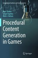 Procedural Content Generation in Games 3319826433 Book Cover