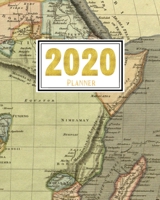 2020 Planner: Weekly and Monthly Planner Calendar Jan 1, 2020 to Dec 31, 2020: Monthly Goals Sheet 1655064118 Book Cover