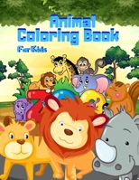 Animal Coloring Book For Kids: My First Search And Find Books Animals, Coloring & Activity Book, Coloring Books For Girls And Boy, Cute Horses, Birds, ... Dogs, Cats, Turtles, Bears,   Rabbits 1710423110 Book Cover