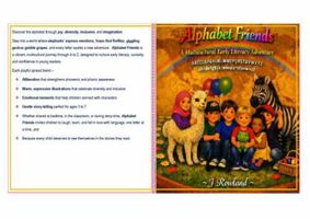 Alphabet Friends: A Multicultural Early Literacy Adventure 1764846419 Book Cover