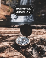 Survival Journal: Preppers, Camping, Hiking, Hunting, Adventure Survival Logbook & Record Book 1711834327 Book Cover