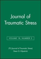 JTS Journal of Traumatic Stress (JTS - single issue Journal of Traumatic Stress) 0471755788 Book Cover