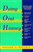 Oral History Series - Doing Oral History (Oral History Series) 0805791280 Book Cover