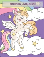 Einhorn - Malbuch B09HQH8LB3 Book Cover