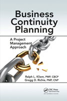 Business Continuity Planning 1482251787 Book Cover