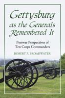 Gettysburg as the Generals Remembered It: Postwar Perspectives of Ten Commanders 0786449950 Book Cover