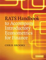 Rats Handbook to Accompany Introductory Econometrics for Finance 0521896959 Book Cover