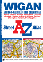 Wigan A-Z Street Atlas 1782571175 Book Cover