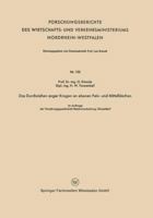Das Durchziehen Enger Kragen an Ebenen Fein- Und Mittelblechen 366303349X Book Cover