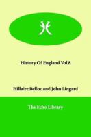 History Of England Vol 8 1846379733 Book Cover