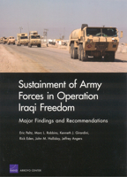 Sustainment of Army Forces in Operation Iraqi Freedom 0833037838 Book Cover