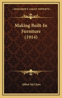 Making Built-In Furniture 1279167416 Book Cover