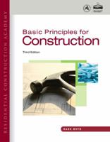 Basic Principles for Construction 1111307180 Book Cover