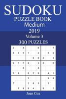 300 Medium Sudoku Puzzle Book 2019 1720343128 Book Cover