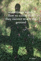 sometimes words flow so easily that they cannot reach the ground 1678036110 Book Cover