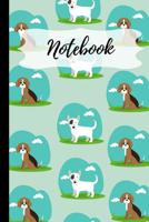 Notebook: Blue Dog Notebook 120 Pages (6x 9) 1099215781 Book Cover