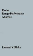 Radar range-performance analysis 0890062242 Book Cover