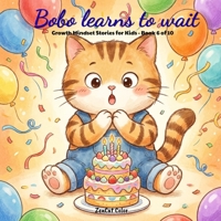 BoBo Learns to Wait: A Growth Mindset Story for Kids About Patience and Trusting the Process B0H8JP8TH9 Book Cover