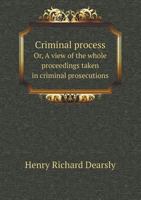 Criminal Process 1240055552 Book Cover
