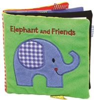 Elephant and Friends: A Soft and Fuzzy Book for Baby 143800527X Book Cover