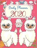 Daily Planner 2020: Daily Planner 2020 For LLAMA Lovers - daily planner with to do list for organization - daily planner with hourly schedule - daily planner 2020 each day full page - daily planner di 167793865X Book Cover