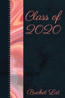 Class of 2020 Bucket List: Elegant Senior Year Journal to celebrate the excitement of life after Graduation, Perfect Gift to help make awesome memories. Vertical Textured Orange Effect 1706348665 Book Cover