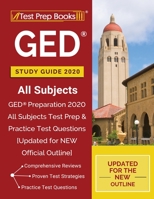 GED Study Guide 2020 All Subjects: GED Preparation 2020 All Subjects Test Prep & Practice Test Questions [Updated for NEW Official Outline] 1628459433 Book Cover