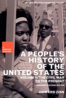A People's History of the United States: The Civil War to the Present 1565847253 Book Cover
