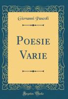 Poesie varie 1512388793 Book Cover