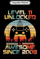 Composition Notebook: Level 19 Unlocked Awesome Since 2000 19th Birthday Gamer Journal/Notebook Blank Lined Ruled 6x9 100 Pages 1702187187 Book Cover