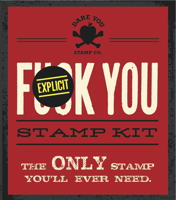 Fuck You Stamp Kit 160433309X Book Cover