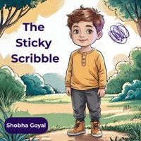 The Sticky Scribble: A Cozy Bedtime Story to Help Kids Quiet Worries and Sleep Peacefully B0GPW71RB5 Book Cover