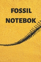 Fossil Notebook : Half Ruled Notebook for Fossil Hunters and Student Half Page to Sketch and Half Ruled Pages 1650934432 Book Cover