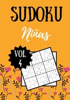 SUDOKU NIÑAS: Vol. 4 | 100 páginas | Nivel fácil | Soluciones incluidas (Spanish Edition) B087SHBZ23 Book Cover