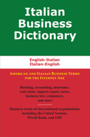 Italian Business Dictionary 0884003191 Book Cover