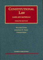 Constitutional Law, Cases And Materials, Tenth Edition 1587780615 Book Cover