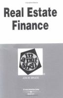 Real Estate Finance: In a Nutshell (Nutshell Series) 0314147535 Book Cover