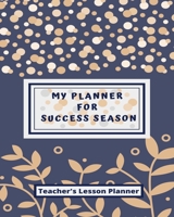 Lesson Planner : Confetti Record Book: Teachers Planner For Time Organization and Planning | Weekly and Monthly Lesson Planner Teacher Daily Lesson Plan & Record Book for Teachers 1655308505 Book Cover