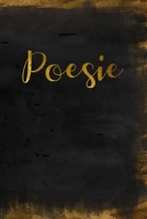Poesie: Poesiealbum für Erwachsene | Geburtstagsgeschenk für Frauen | Freundebuch | Erinnerungsalbum Mädchen (German Edition) 1690196785 Book Cover