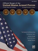 Official Songs of the United States Armed Forces: 5 Piano Solos and a Medley (Early Advanced Piano) 147062608X Book Cover