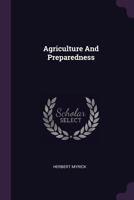 Agriculture and Preparedness 1378404335 Book Cover