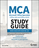 MCA Microsoft Office Specialist Word Study Guide: Exam Mo-100 1119718260 Book Cover