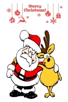 Merry Christmas: Christmas Coloring Book for Kids: Fun Children's Christmas Gift or Present for 24 Beautiful Pages to Color with Toddlers & Kids - Santa Claus, Reindeer, Snowmen & More! B08HT864X8 Book Cover