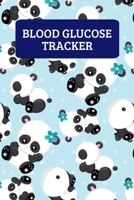 Blood Glucose Tracker: Weekly Blood Sugar Log For 2 Years Of Readings For Girls And Women - Panda Bears 1698805055 Book Cover